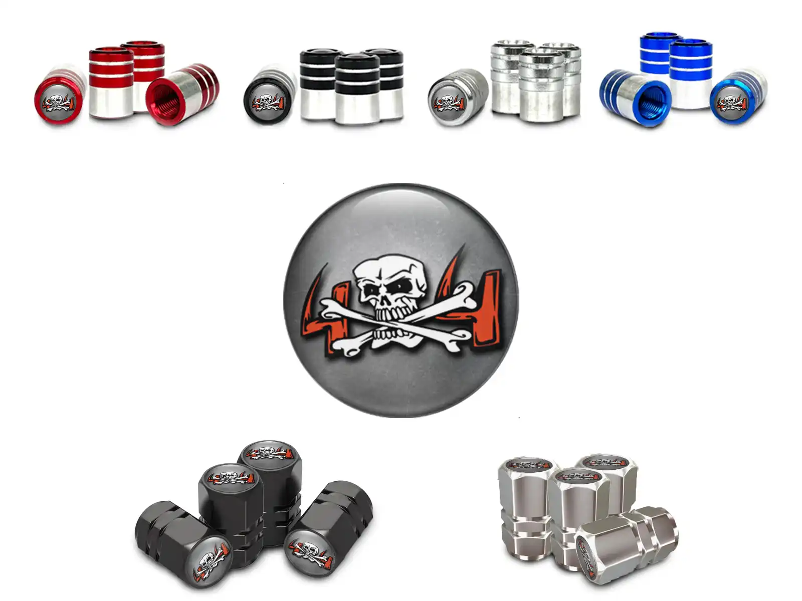 Wheel Valve Stem Caps SUVs Force